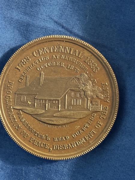1883 NY HK-134 Washington’s Headquarters, Newburgh, NY Struck&hellip;