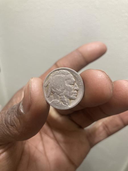 Buffalo Indian five cents