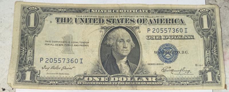 1 dollar silver certificate I would like to&hellip;