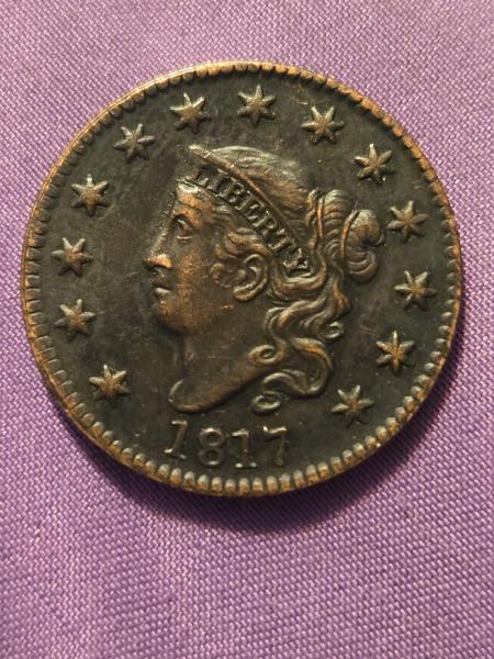 1817 liberty one cent and 1982 small date no mint&hellip;