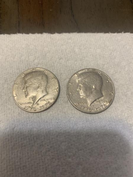 Half dollar con with a letter D From&hellip;