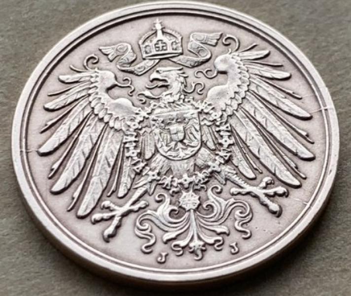 Coin of the German Empire, 2 Pfennig from…