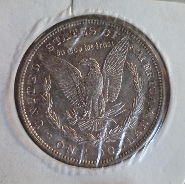 1879 S morgan silver dollar