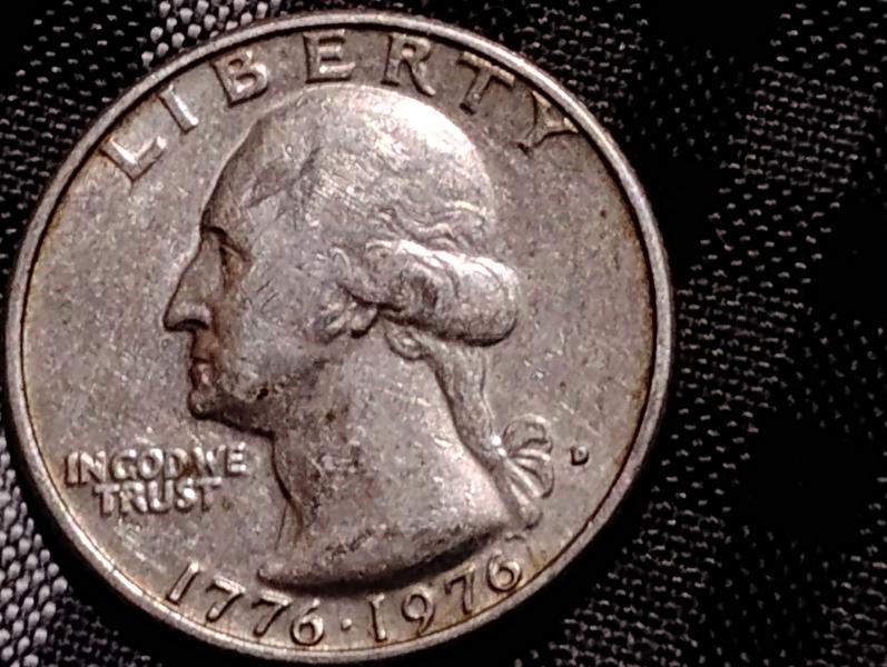 Have a bicentennial quarter that appears to be…