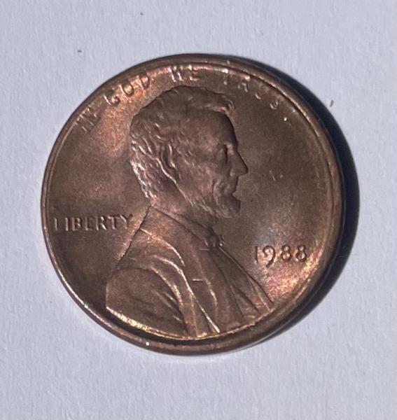 1988 penny with error