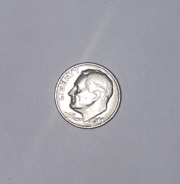 1965 dime with errors