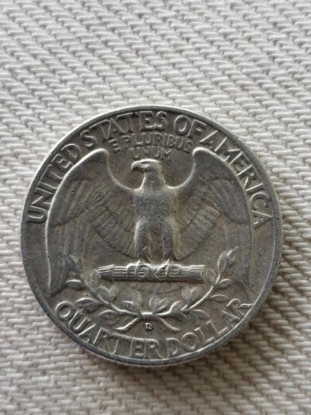 1964 Washington quarter. ? Denver mint. Value? Sale?