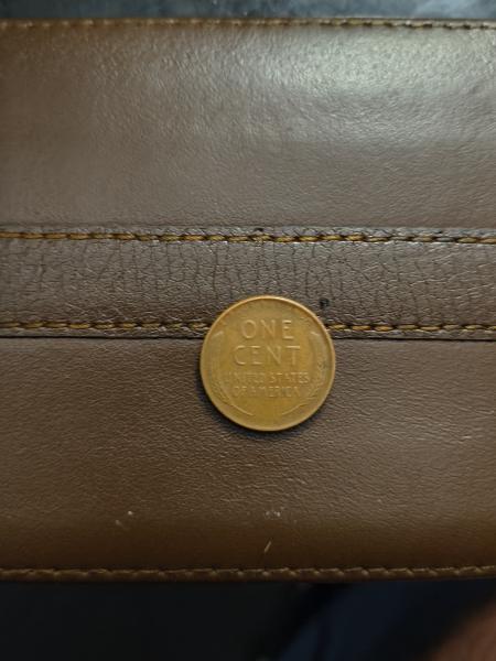 1956 D Wheat Penny. The "L" in Liberty&hellip;