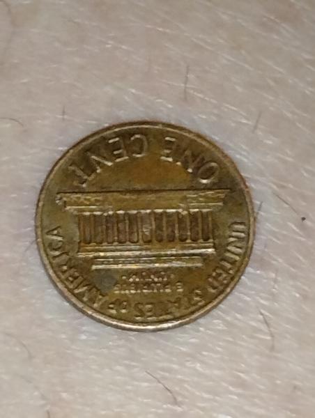 1972 no mint mark Lincoln penny