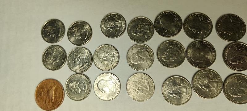 Assortment of coins