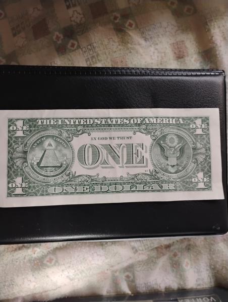 $1 Star Note from 2021 in near mint condition with&hellip;