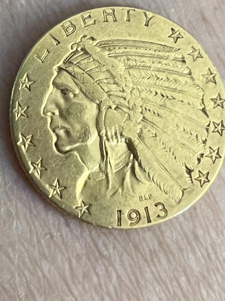 1913 Gold American Indian coin. Would like to…