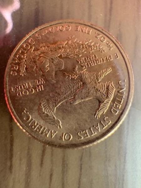 2000 American Eagle Gold 1/10 once gold