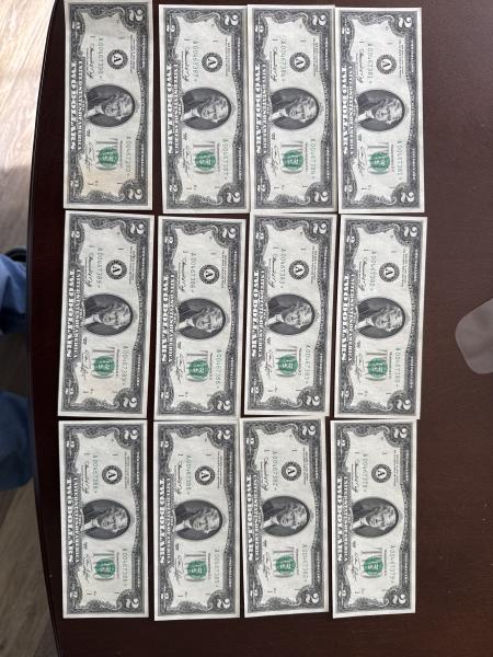 I have 25 $2 star note bills in&hellip;
