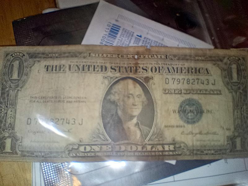 1935g silver certificate with possible butterfly error also&hellip;
