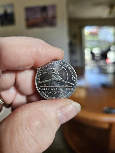 2023 Maria Tallchief quarter