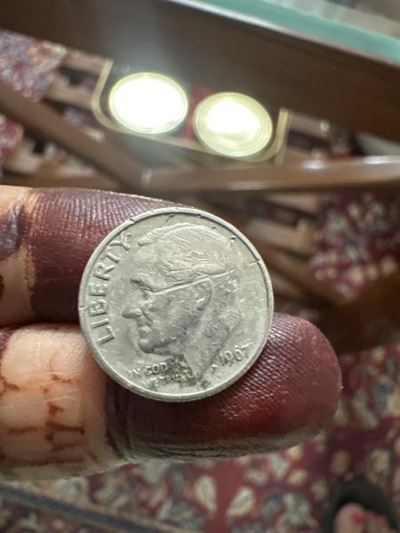 1967 dime, it has dye crack on the&hellip;