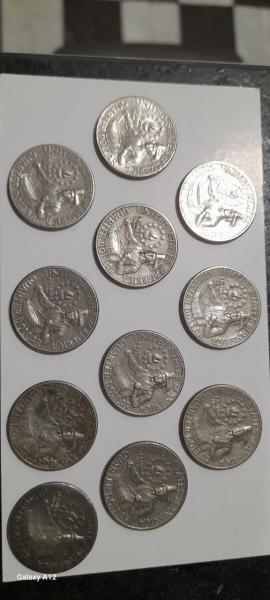 Usa old coins ; .50 cents bicentennial, .25&hellip;