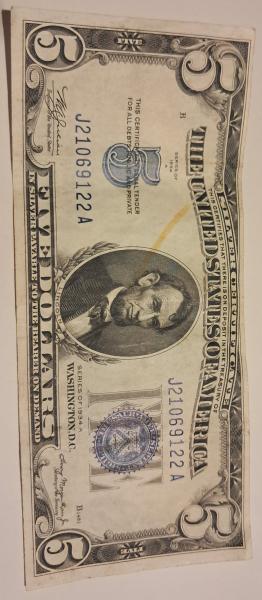 Trying to find out what my 5.00 silver&hellip;