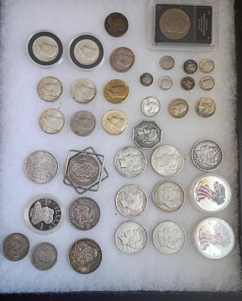 Collection of silver coins