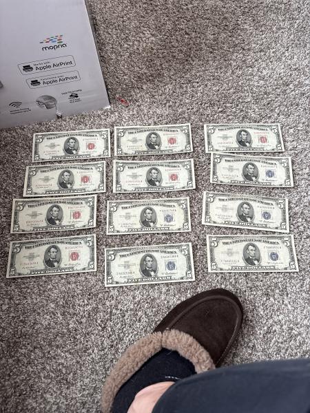 Old 2 and 5 dollar bills. Wanted to&hellip;