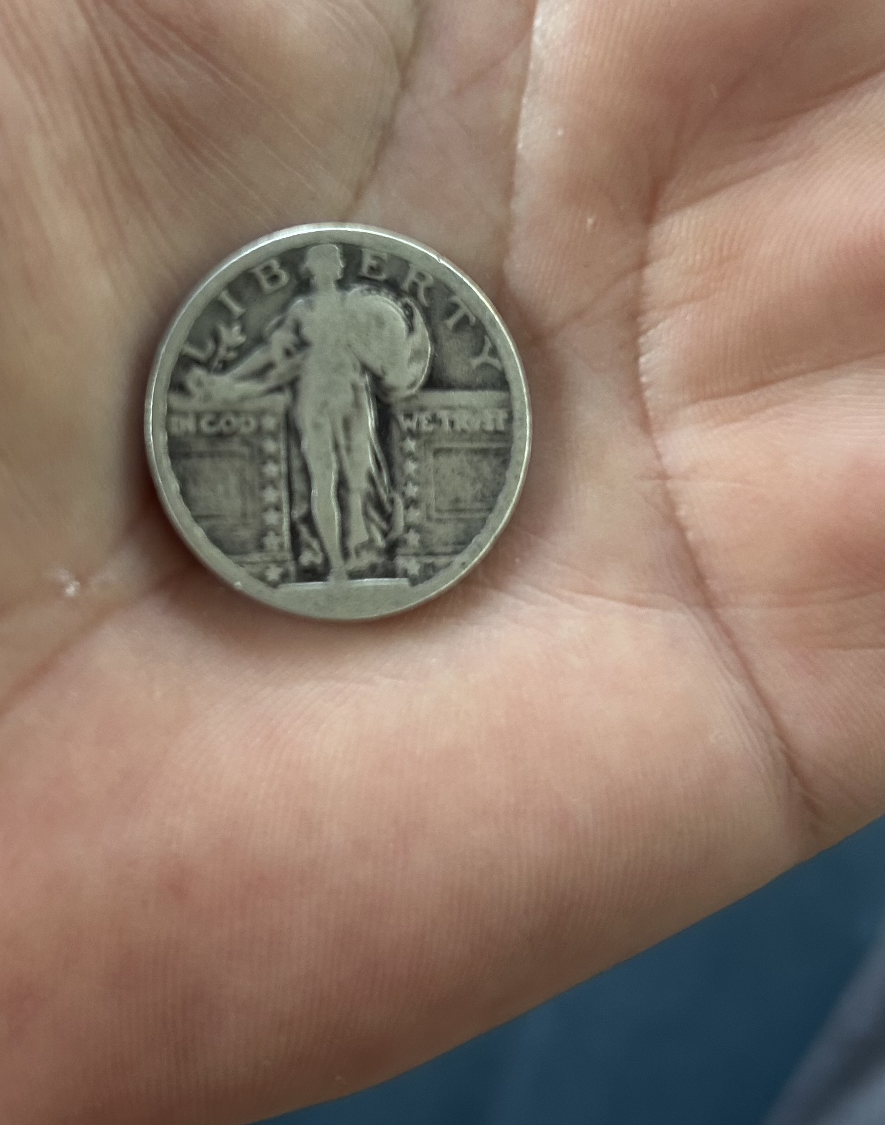 I have a 1916 Standing Liberty quarter I…